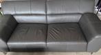 GRATIS! 2 lederen zetels (1x 1m80 & 1x 2m15), Ophalen, Gebruikt, 150 tot 200 cm, Leer