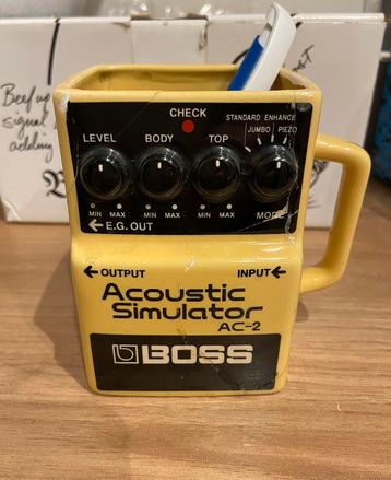 Boss Ac-2 Mug 1999-2000 limited tasse beschikbaar voor biedingen