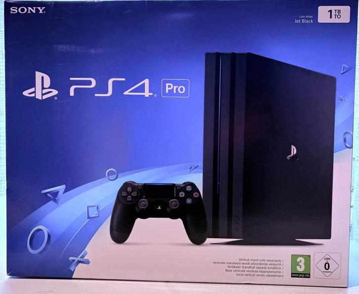 Playstation 4 PRO  1TB originele, onbeschadigde verpakking, Games en Spelcomputers, Spelcomputers | Sony PlayStation 4, Zo goed als nieuw