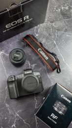 Canon EOS R + RF 50mm F1.8 STM + Extras, Audio, Tv en Foto, 30 Megapixel, Spiegelreflex, Canon, Ophalen of Verzenden