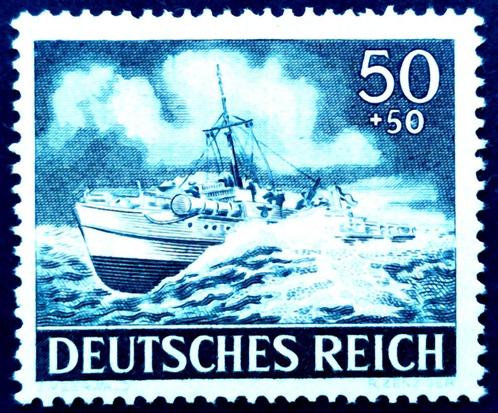 Deutsches Reich: S-22 Motortorpedoboot 1943 POSTFRIS, Postzegels en Munten, Postzegels | Europa | Duitsland, Postfris, Overige periodes