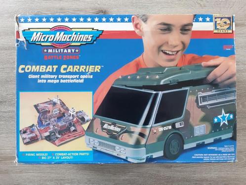 Micro machines military combat carrier galoob 1997, Kinderen en Baby's, Speelgoed | Overig, Gebruikt, Ophalen of Verzenden