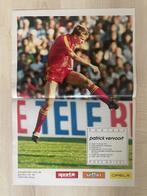 Poster Patrick Vervoort (Rode Duivels), Verzamelen, Ophalen of Verzenden, Zo goed als nieuw, Poster, Plaatje of Sticker