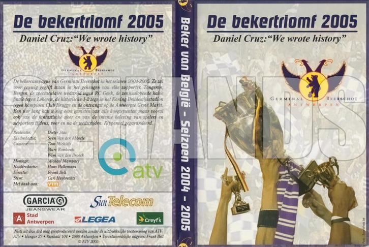 Originele DVD Bekerwinst Beerschot 2004-2005, Verzamelen, Sportartikelen en Voetbal, Nieuw, Overige typen, Ophalen of Verzenden