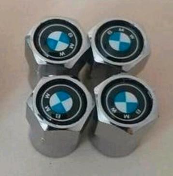 Set van x4 Bmw ventieldopjes chroom of zwart beschikbaar voor biedingen