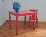 KRITTER Speeltafel en stoel voor kinderen, Kinderen en Baby's, Kinderkamer | Tafels en Stoelen, Ophalen, Zo goed als nieuw