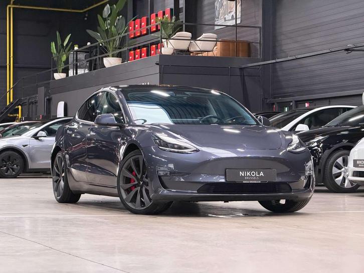 Tesla Model 3 PERFORMANCE - 20 WHEELS - AUTOPILOT - WINDOW T, Auto's, Tesla, Bedrijf, Te koop, Model 3, 4x4, ABS, Achteruitrijcamera