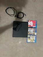 PS4 Slim avec joystick, Consoles de jeu & Jeux vidéo, 500 GB, Enlèvement ou Envoi, Avec 1 manette, Slim
