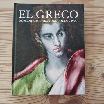 El greco Domenikos- kunstboek in nieuwstaat