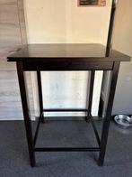 Bartafel met massief houten blad - 80 x 80 cm, Huis en Inrichting, Ophalen, Gebruikt