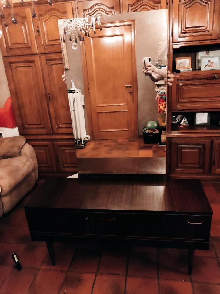 Commode met spiegel retro ( RDV), Antiek en Kunst, Antiek | Meubels | Kasten, Ophalen