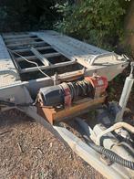 Remorque plateau porte voiture, Ophalen, Zo goed als nieuw