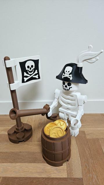 Grote LEGO Skelet Figuur - 40 cm! beschikbaar voor biedingen