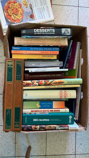  Lot de livres de cuisine – recettes & gastronomie beschikbaar voor biedingen
