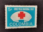 Colombia 1967 - verplichte toeslagzegel Rode Kruis **, Postzegels en Munten, Postzegels | Amerika, Ophalen of Verzenden, Zuid-Amerika