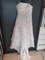 heel mooi trouwkleed + sjaal marylise belgium maat 44, Kleding | Dames, Trouwkleding en Trouwaccessoires, Ophalen of Verzenden