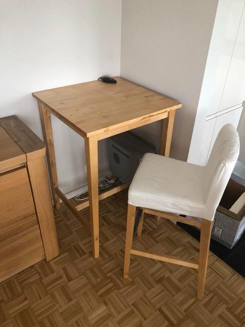 IKEA bartafel Bjorkudden, Maison & Meubles, Tables | Tables mange-debout, Utilisé, Enlèvement