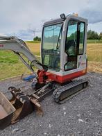 Takeuchi TB016 minigraafmachine, Zakelijke goederen, Machines en Bouw | Kranen en Graafmachines, Ophalen, Graafmachine