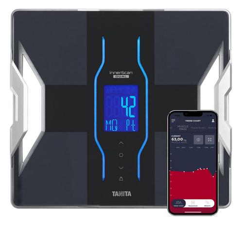 Tanita RD-953 weegschaal smart zwart, Elektronische apparatuur, Weegschalen, Zo goed als nieuw, Personenweegschaal, Ophalen of Verzenden