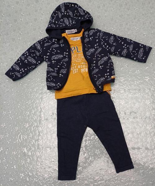 3-delig setje met lange broek - Dirkje, Kinderen en Baby's, Babykleding | Maat 68, Zo goed als nieuw, Jongetje, Setje, Ophalen of Verzenden