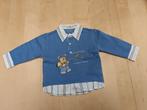 Blauw truitje beer maat 80, Kinderen en Baby's, Babykleding | Maat 80, Ophalen of Verzenden, Gebruikt, Jongetje, Truitje of Vestje