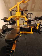 Fitness zolder (vloermatten niet), Sport en Fitness, Ophalen, Benen, Gebruikt, Krachtstation