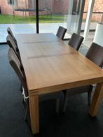 Massief eiken tafel., Ophalen