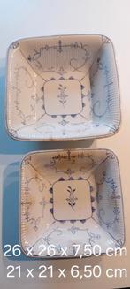 2 Antieke kommen "BOCH"., Antiek en Kunst, Ophalen of Verzenden