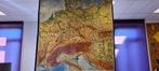 Vintage kaart van Midden-Europa door VEB Hermann Haack, Antiek en Kunst, Ophalen
