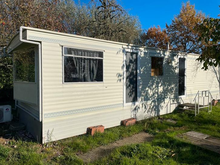 Stacaravan 10,7m x 3,1m, Caravans en Kamperen, Stacaravans, Ophalen