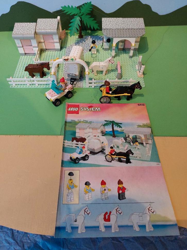 Lego Paradisa 6419 Ranch, Kinderen en Baby's, Speelgoed | Duplo en Lego, Gebruikt, Lego, Complete set, Ophalen of Verzenden