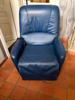 Electische relax zetel, Huis en Inrichting, Fauteuils, Ophalen, Zo goed als nieuw, Leer