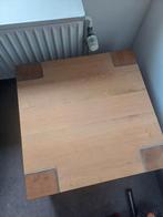 Houten bijzettafel. 60x60., Huis en Inrichting, Tafels | Salontafels, Ophalen, Gebruikt