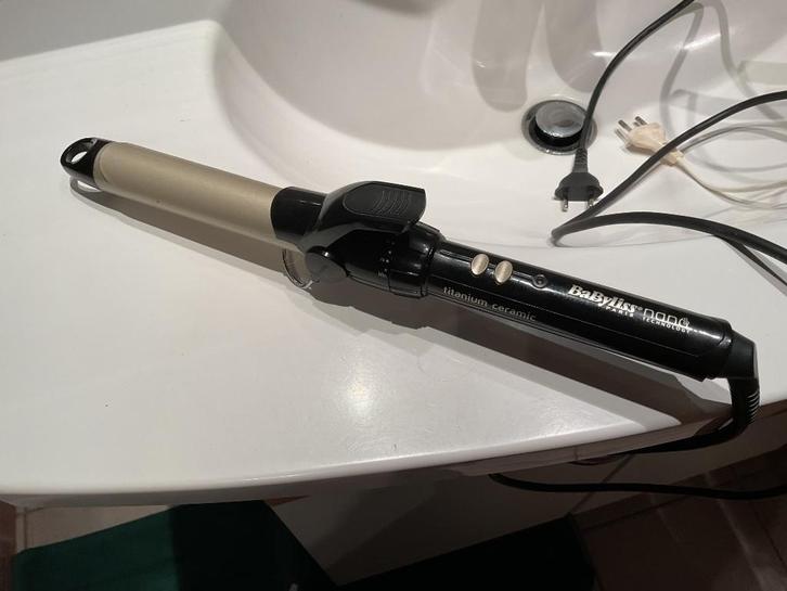 Krultang Babyliss, Handtassen en Accessoires, Uiterlijk | Haarverzorging, Gebruikt, Ophalen