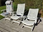 6 tuinstoelen incl. kussen, Tuin en Terras, Ophalen, Gebruikt, Plastic, Verstelbaar