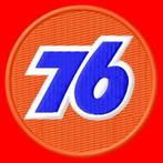 Patch Union 76 logo Gasoline - 125 x 43 mm, Ophalen of Verzenden