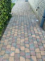 Betonklinkers rood/geel, Tuin en Terras, Ophalen, Gebruikt, Klinkers, 10 m² of meer