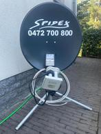 Satelliet schotel op voet (diameter 68 cm), Audio, Tv en Foto, Schotelantennes, Ophalen, Zo goed als nieuw, (Schotel)antenne-accessoires