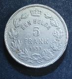 1 belga 5 frank 1933 VL pos. B - Albert I, Postzegels en Munten, Munten | België, Verzenden, Losse munt