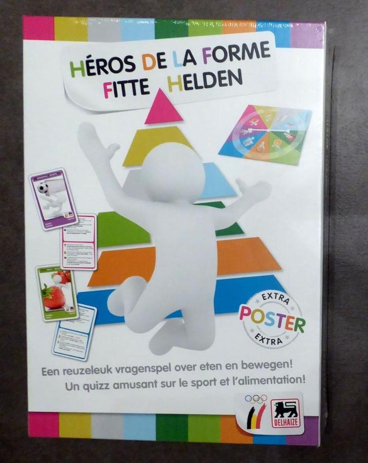 Nieuwe Delhaize „Heroes of Form” gamedoos compleet, Verzamelen, Supermarktacties, Overige supermarkten, Ophalen of Verzenden