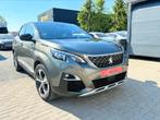 Peugeot 3008 GT-Line 1.2i 130pk turbo 1j garantie automaat, Auto's, Peugeot, Automaat, Euro 6, Zwart, Leder