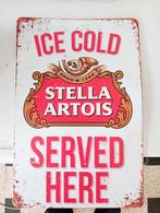 Stella bord 20 op 30 cm, Ophalen of Verzenden, Nieuw, Reclamebord, Plaat of Schild, Stella Artois