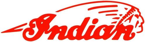 Indian Motorcycles sticker #18, Motoren, Accessoires | Stickers, Verzenden