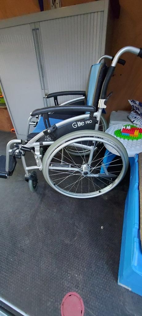ROLSTOEL G elite Pro, Diversen, Rolstoelen, Zo goed als nieuw, Duwrolstoel, Inklapbaar, Ophalen