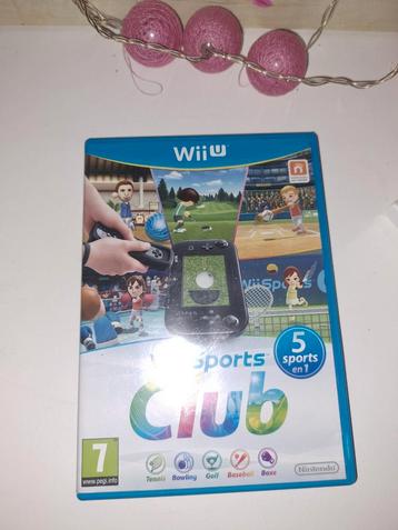 Jeu wii U sports club  disponible aux enchères