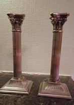 2 magnifiques chandeliers en argent de 25 cm de haut, Maison & Meubles, Accessoires pour la Maison | Bougeoirs & Bougies, Comme neuf
