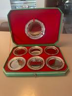 7 vintage inox onderzetters “Mori”, Antiek en Kunst, Antiek | Keukengerei, Ophalen