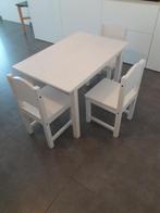 kindertafel + 3 stoelen, Ophalen, Gebruikt, Tafel(s) en Stoel(en)