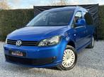 Vw Caddy Maxi 2.0Tdi 5Places Utilitaire/1ère Main/Clim..., Auto's, Voorwielaandrijving, Euro 5, Stof, Zwart