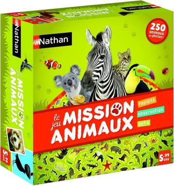 Le jeu Mission Animaux (Nathan) beschikbaar voor biedingen